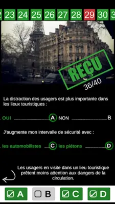 ETM Permis Code Moto - A A1 A2 android App screenshot 2